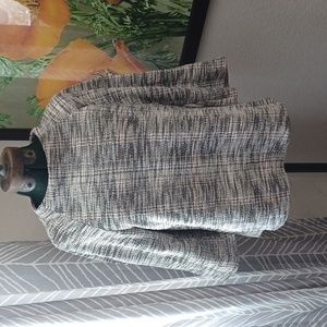 Anthropologie W5 tweed 3/4 sleeve top